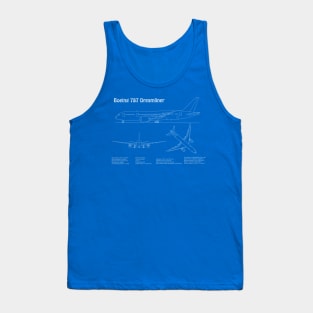 Boeing 787 Dreamliner - ADpng Tank Top